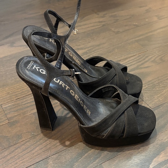 Kurt Geiger Elegant Black Vegan Heels - Picture 4 of 4